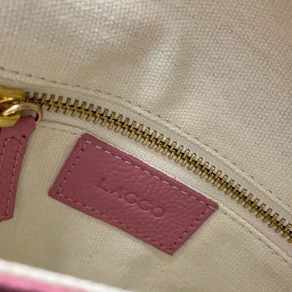 LAGGO Pink Leather Envelope Clutch - Picture 3 of 7